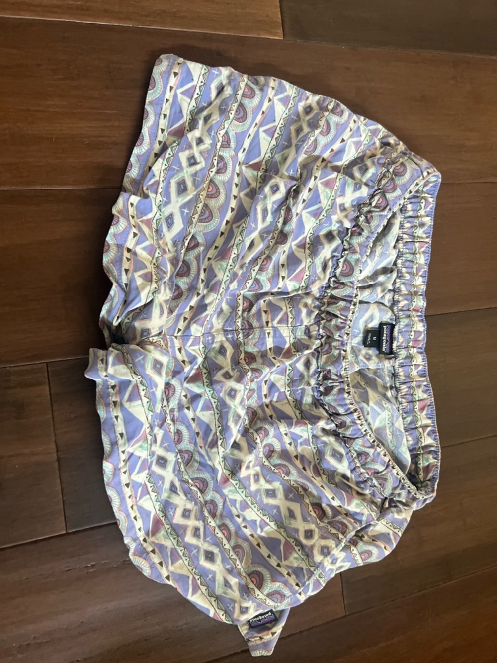 Patagonia baggies 2 1/2 size med  Patterned Elastic Waist Shorts